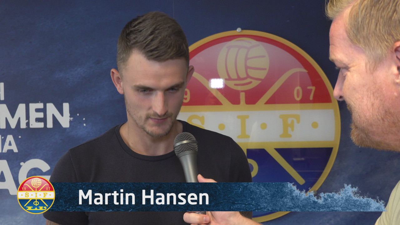 Martin Hansen klar for SIF